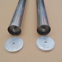 Support adjustment table thickened stainless steel glass table feet 6 legs coffee table feet Bar foot hardware aluminum cake