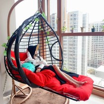 Slam basket wicker chair lazy hanging chair indoor hammock home Crimson rocking chair balcony swing rocking basket chair single drop chair