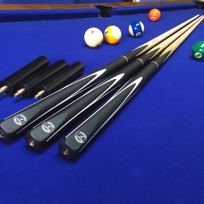Hongjie poker ash wood split snooker 11 5 Chinese American black eight nine ball with box rod barrel set