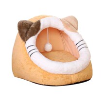 Cat Nest Season Universal Semi-enclosed House Kitty Villa can be torn down for winter Warm Dog bed Pet Supplies