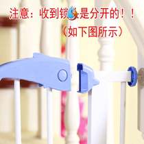 Fence door indoor half-waist door dog fence fence fence fence fence no-hole child protection