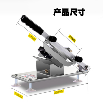 Cutting Fat Cow Roll Machine household small manual hot pot frozen meat planing meat slicer hand cutting mutton artifact