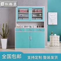 Health Center outpatient diagnosis and treatment table Diagnostic Clinic Western medicine cabinet clinic stainless steel treatment table emergency room hospital desk