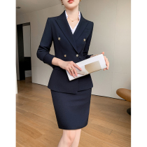 Suit suit woman 2023 new advanced senses Temperament Goddess Van Pro Suit Skirt Dress Hotel Work Clothes Spring