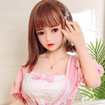 Solid female doll full silicone non-inflatable female doll male real version of adult fun two-dimensional hand-made pluggable doll