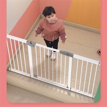 Baby stairway guardrail child safety door fence non-perforated fence protective railing pet dog isolation door rail
