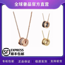 2021 Explosive | Outlet Spot | Small waist 18K rose gold diamond black and white ceramic choker AA5