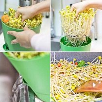Hair bean sprouts artifact mung bean Soybeans sprout special Basin tool bucket Pot Pot Pot household planting plastic f pot seedling
