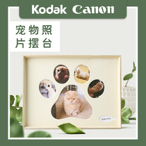 Cat Claw Creatively Set Childrens Pet Picture Frame Photo Print Customized Diy Wash Pet Photo