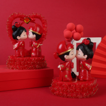 Creative wedding gifts wedding ornaments a pair of newly married dolls to send new dolls wedding wedding decorations gifts