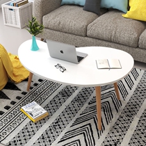 Removable small coffee table collapsed rice personality creative Net red art floating window sill bay window small table Nordic style