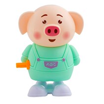 On the chain cartoon clockwork jumping piggy baby boy baby puzzle clockwork toys can run small animals