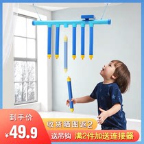 Douyin eye quick hand grabbing stick machine childrens sensory training toys parent-child game Concentration Training Educational Toys