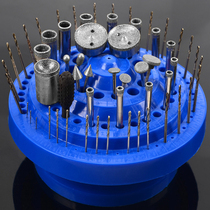 Size classification arrangement box insert and batch head drill bit Box storage plastic multifunctional porous rotary disc