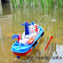 Bathing electric sailing ship childrens toys fast boat non-water boat water boy battery boat