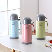Small thermos bottle portable home student mini hot water kettle 2021 thermos dormitory children