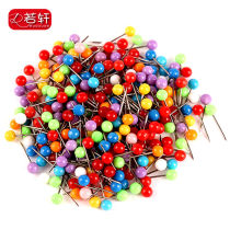 Colored pearl pin fishing line Group Main wire box winding coil main shaft positioning needle fishing accessories