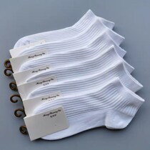 Spring Summer Deposit Cotton Socks Womens Boat Socks Shallow Mouth Women Socks Breathable Candy Color Women White Boat