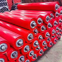 8 conveyor belt roller up and down parallel roller belt machine groove roller Jingbo mine bracket stick transmission distribution