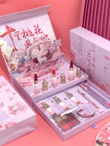 Li Jiaqi recommends makeup suits cosmetics a full set of gift boxes three generations ten miles peach blossoms to give girlfriends gifts