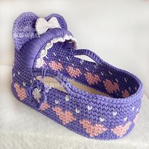 Leg Brother-in-law Pregnant Woman Handmade Diy Newborn Baby Cradle Bed Woven Material Bag Finished Custom 0 Formaldehyde Mattress