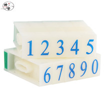 Caxin digital seal date adjustable digital chapter free combination movable type printing year month and day number price letter chapter small single printing artifact capital number number large