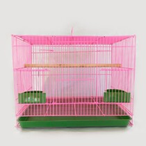 Bird Cage Ultra Large Horn Cockatoo Parrot Big Number Villa Adoptive Bird Cage Easy To Clean Large Space Iron Art Breeding Cage