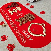 Early birth noble child template custom press bed ornaments happy character wedding supplies Daquan men decoration wedding wedding room layout
