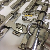 Stainless steel bolt door buckle door bolt anti-theft door lock lock wooden door lock door lock dormitory lock door latch