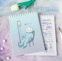 Release paper this loose leaf hand account double-sided a4a5 storage super thick picture book book book book book cute picture