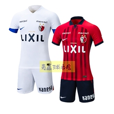 Настройка Джерси 23-24日职联赛鹿岛鹿角球衣铃木优磨 知念庆皮图卡儿童款足球服