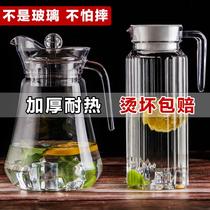 Acrylic pot glue kettle Juice pot bubble teapot plastic transparent restaurant glue teapot high temperature bar Special