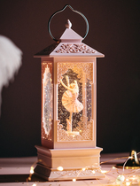 Music box crystal ball birthday gift children Princess little girl dancing ballet music box carousel dream