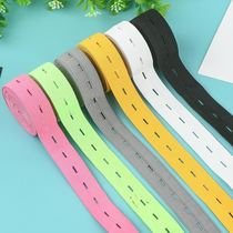 Pregnant womens pants elastic band adjustable pregnant womens buttonhole elastic band adjustable band color loose tendon belt pants with hole rubber