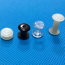 Plastic stationery and female buckle nylon rivet plastic buckle plastic binding buckle pressing Ledger buckle