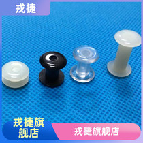 Plastic Stationery Submother Button Nylon Rivet Plastic Buttoned Plastic Binding Button Press Ledger button