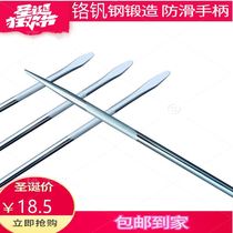 Chrome Vanadium Steel Wagon Crowbar Stainless Steel Automotive Crowbar Vehicle Crowbar Multifunction Booster Rod Tool Industrial Class Stick