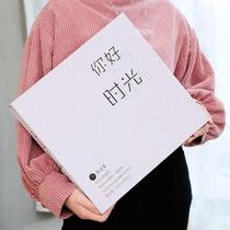 5 inch 6 inch 200 plastic insert family memorial book childrens album thin gift commemorative book