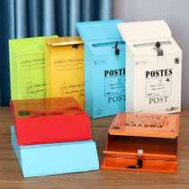 Class small mailbox hanging wall household creative kindergarten mailbox inbox mailbox complaint recommendation report