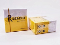 REEEREX Decompression Magnesium Powder Block Weightlifting Power Lifting Single Double Bar Gymnastics Badminton Tennis Racket Basketball Rock Climbing Defense