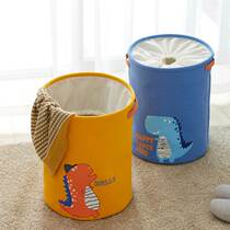 Dirty clothes bucket storage bucket cloth dirty clothes storage basket home foldable cartoon goodie thickened bundle basket