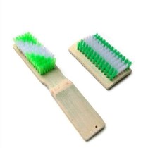 Natural bamboo washing brush square brush long brush shoe brush thickened bamboo board brush cleaning brush multifunctional plastic brush