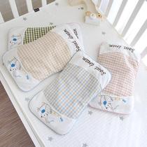 Newborn baby pillow - sleeve summer breathable sweat 0 - 1 - 3 years old baby anti - migratory stereotyped pillow four seasons