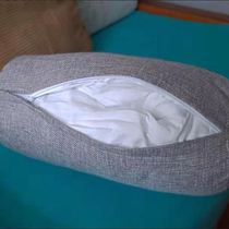 Yoga Private Pillow Linen Cylindrical Hug Pillow Multifunction Hug Pillow Yoga Pillow Beauty Bed Pillow Sofa Pillow Round Car