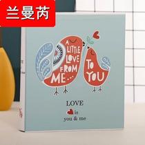 Album Movie Set This Large Capacity 4 Inch 5 Inch 6 Inch With Inserted Page Family Memorial Album Vertical over the plastic photo 400 sheets