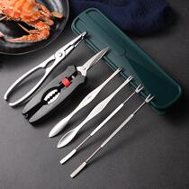 Eat Crab Hairy Crab Special Detached Crab Meat Tool God for Home Three sets of crab Eight pieces 304 new