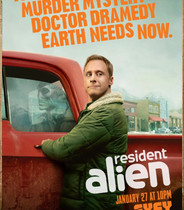 US Drama Alien Residents First Season of Resident Alien HD Sino-British Propaganda Painting