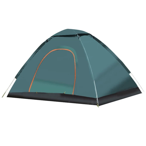 Быстрооткрывающаяся семейная весенняя прогулка на открытом воздухе, одиночная или двойная, для нескольких человек, пляжное приключение, кемпинг, палатка для кемпинга, трава, зеленый цвет, 1-2 человека