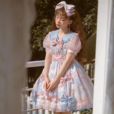 taobao agent Genuine design cute dress, Lolita style