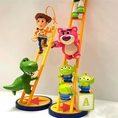 taobao agent [52TOYS] Disney Toys Story Mobilization Big Cavaling Series Blind Blinds Tide Playing Strawberry Bear Surrounding